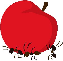 Springville Apple Run Logo