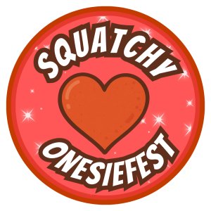 Squatchy Onesiefest Logo