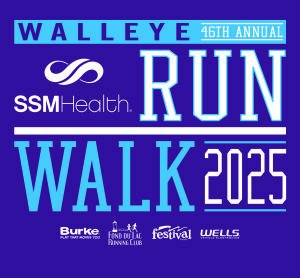 SSM Health Walleye Run/Walk Logo