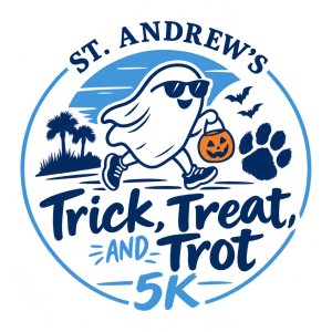 St Andrew's Trick Treat or Trot 5k Logo