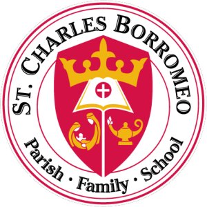 St. Charles Borromeo Track Logo