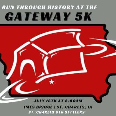 St Charles Old Settlers Gateway 5K/1K Fun Run