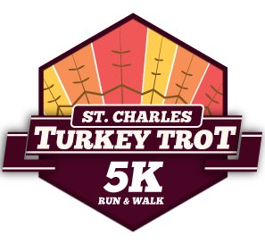 St. Charles Turkey Trot 5K Logo