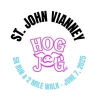 St. John Vianney Hog Jog Logo