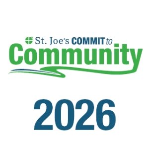 St. Joseph Hospital's Commit to Community: 5K Walk, 5K Run, 10K Run and Kids Obstacle Course Logo