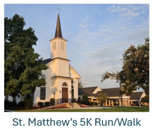St. Matthew's 5K Run/Walk Logo