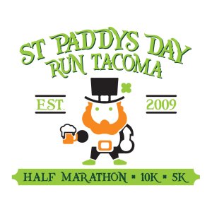 St. Paddy's Day Run Tacoma Logo