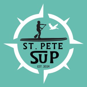 St. Pete SUP x Save The Manatee Club - 5k & SUP Outing Logo