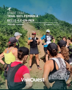 Stage Trail 100% féminin à Belle-Île-en-Mer