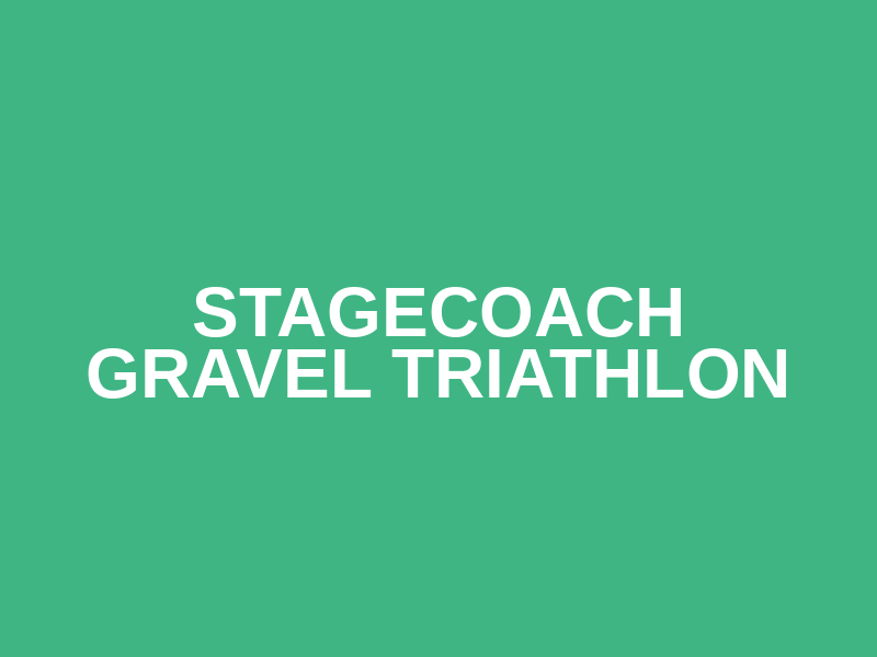 Stagecoach Gravel Triathlon Logo