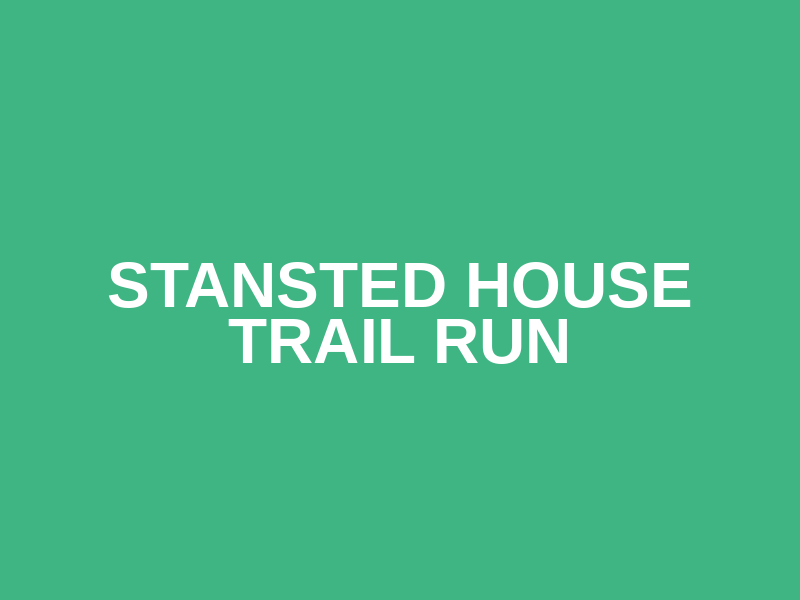 Stansted House Trail Run Logo
