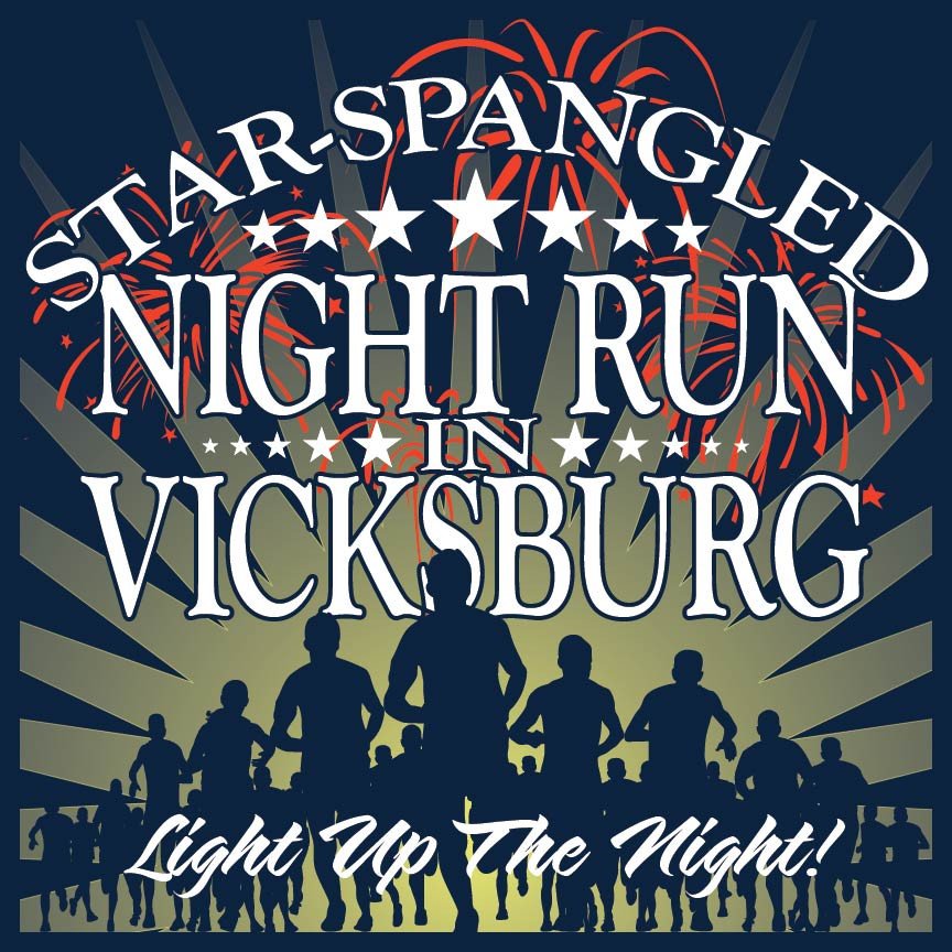 "Star-Spangled Night Run" in Vicksburg