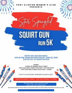 Star Spangled Squirt Gun Run 5k Logo