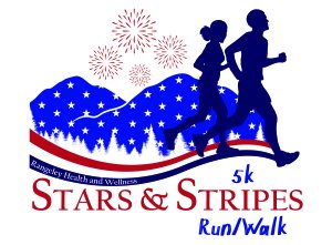 Stars & Stripes 5K Run/Walk & Kids Fun Run Logo