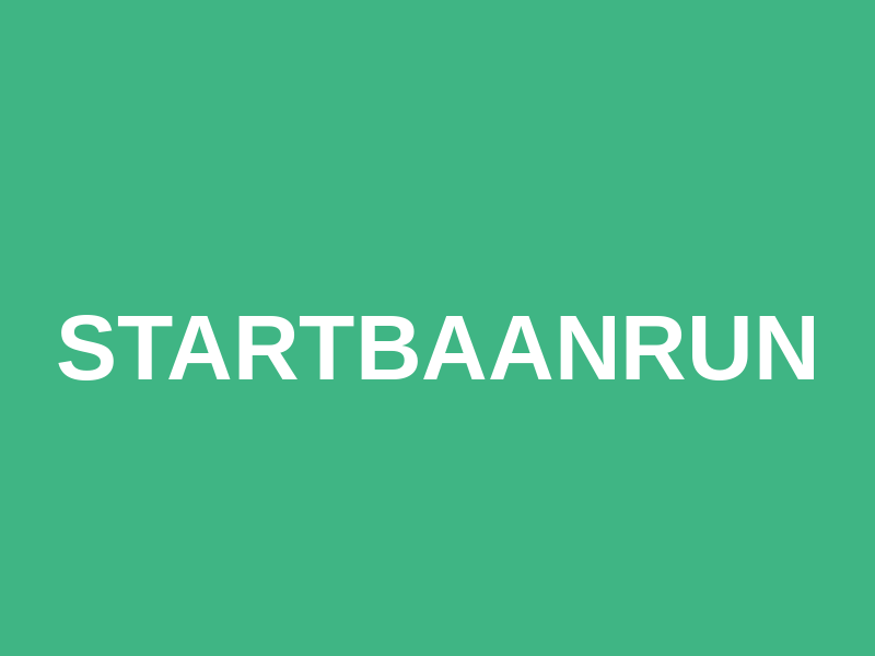 StartbaanRun