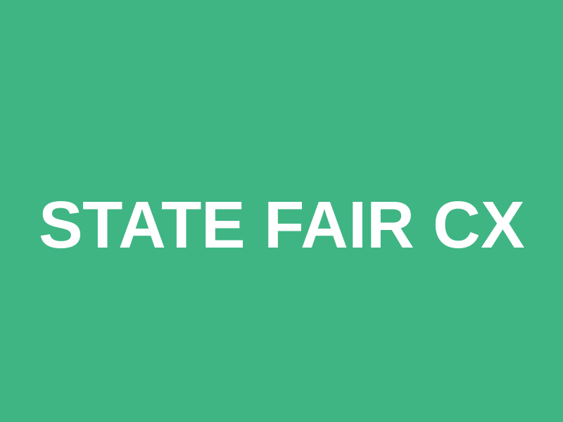 State Fair CX Logo