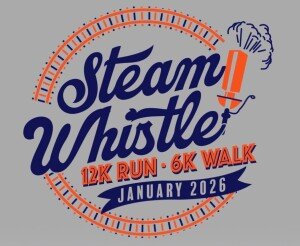 Steam Whistle 12k Run and 6k Walk Logo