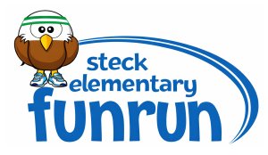 Steck Elementary School Fun Run Logo