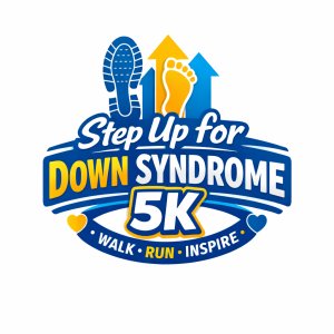 Step up for Down Syndrome 5k Logo