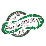 Steps for STETSON 5K & 1 Mile Fun Run Logo