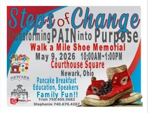 Steps of Change- Walk a Mile in my Shoes Logo