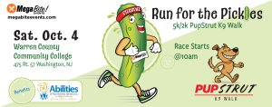 STERBENZ RUN FOR THE PICKLES 5K AND 2K PUP STRUT & STROLL Logo
