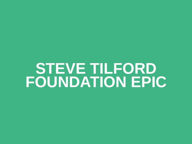 Steve Tilford Foundation Epic
