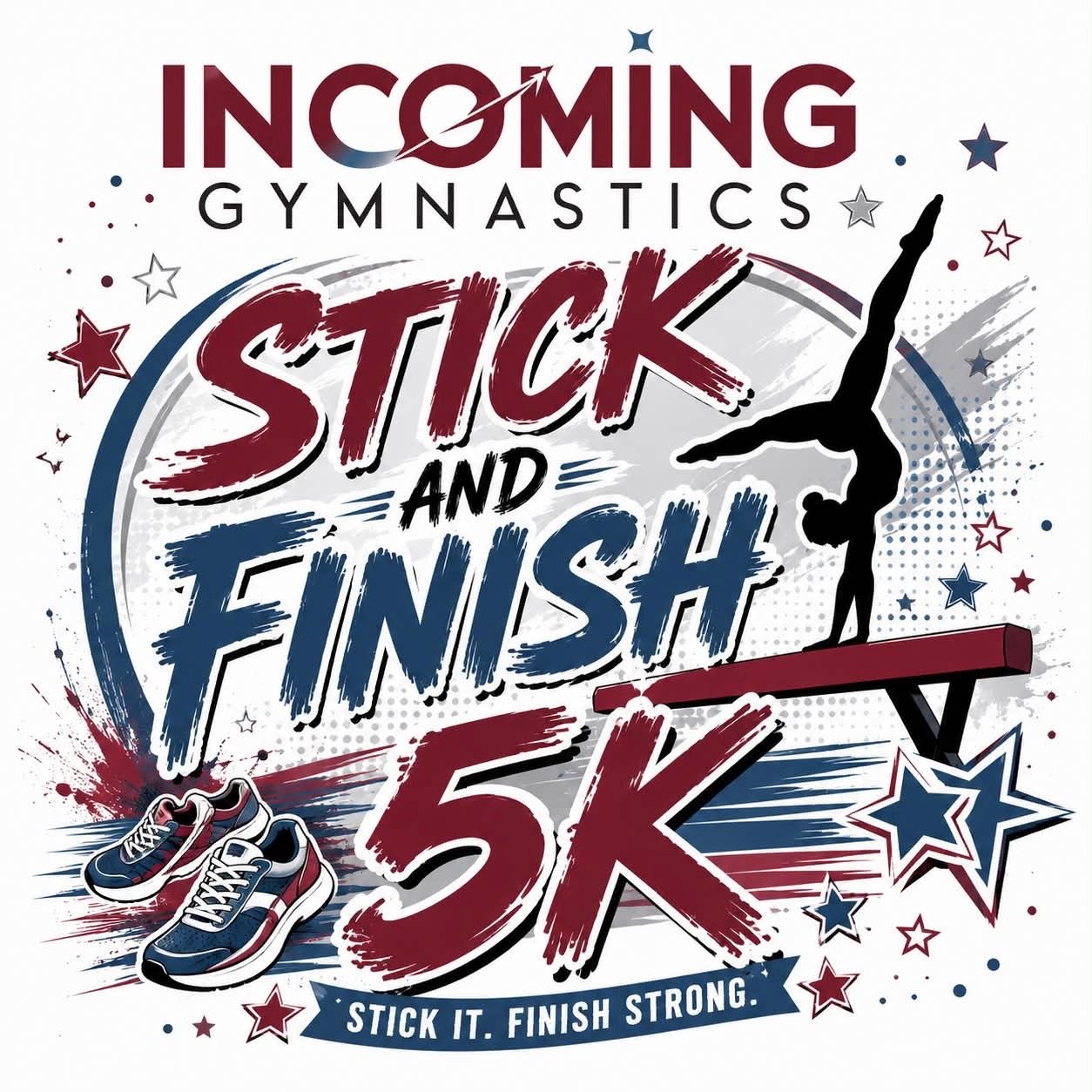 Stick & Finish 5K Logo