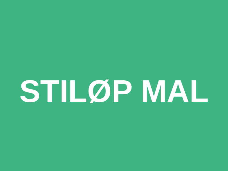 Stiløp mal Logo