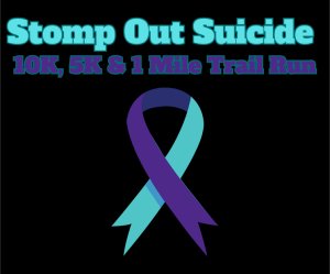 Stomp Out Suicide Trail Race Logo