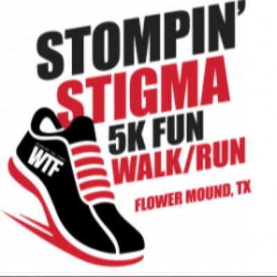 Stompin Stigma 5K Fun Walk/Run Logo