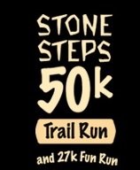 Stone Steps 50K and 27K Trail Run Logo