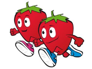 Strawberry Festival: The Strawberry Jam 5k Logo