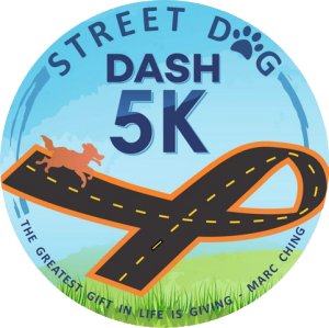 Street Dog Dash 5K Logo