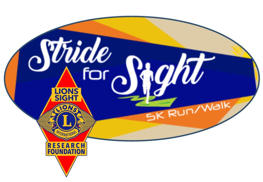 Stride for Sight - Eagle Pass Logo
