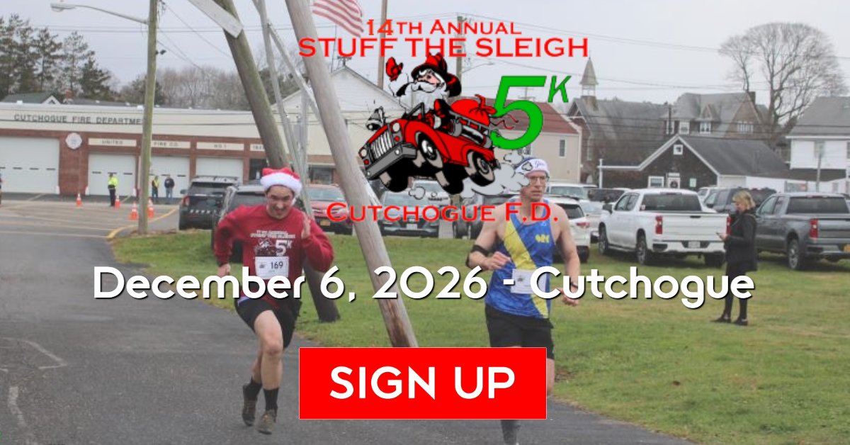 Stuff the Sleigh 5K Run/Walk 2026 Logo