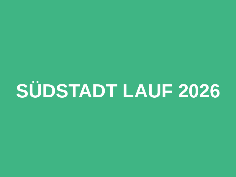 Südstadt Lauf 2026 Logo