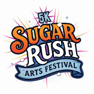 Sugar Rush Color Run 5K Logo