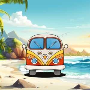 Summer time in the LBC 5K, 10K, & Half Marathon Logo