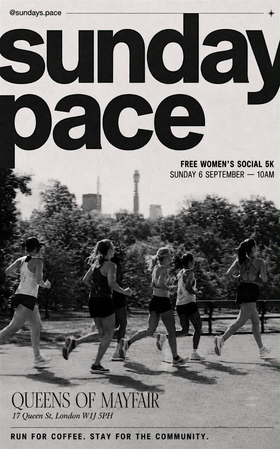 Sunday Pace Run Logo