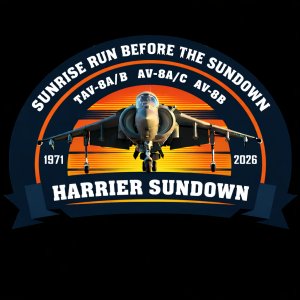 Sunrise Run Before the Sundown Logo