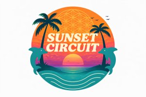 Sunset Circuit – Jax Beach Sprint Logo