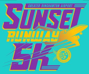 Sunset Runway 5k Logo