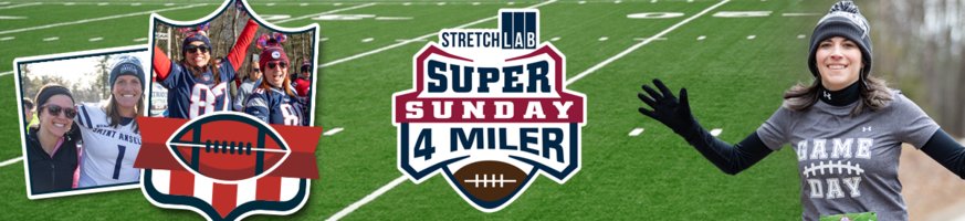 Super Sunday 4 Miler Logo