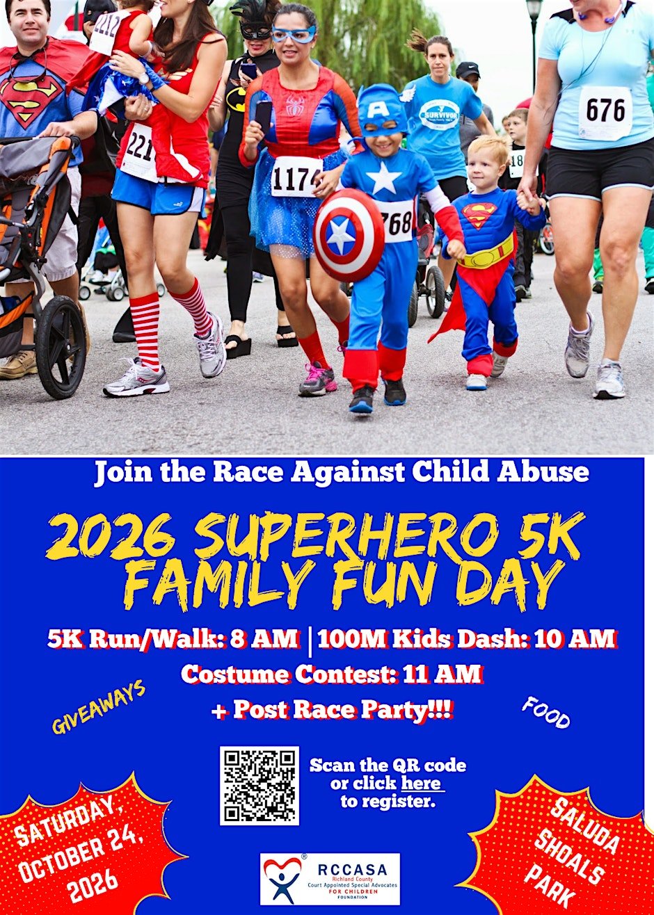 Superhero 5K and Family Fun Day Logo