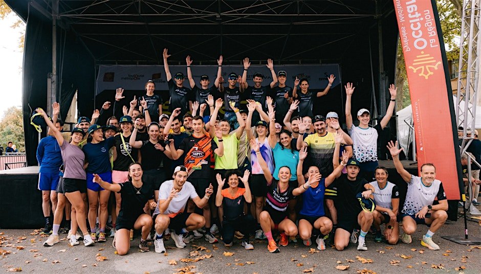 Supertri Strides Toulouse Shakeout Run avec Athletic Brewing
