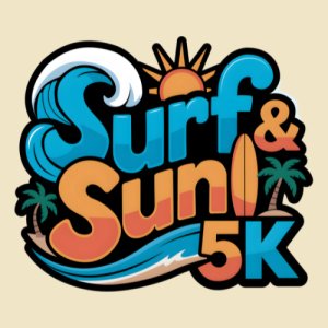Surf & Sun 5K Run Logo