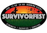 Survivorfest 6H 12H 24H Running Event Logo