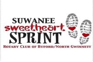 Suwanee Sweetheart Sprint 5K Logo