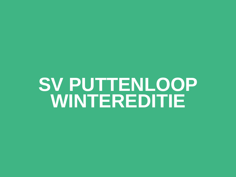SV Puttenloop wintereditie Logo